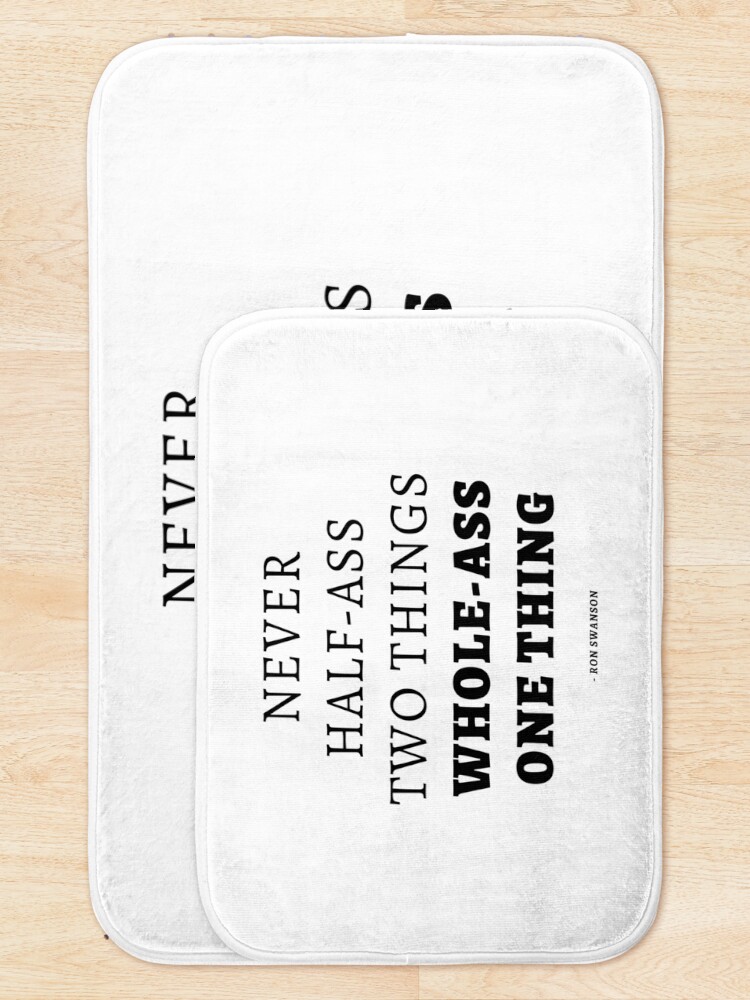 Alternate view of Whole-Ass One Thing Bath Mat