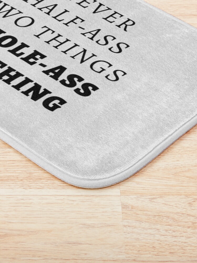 Alternate view of Whole-Ass One Thing Bath Mat