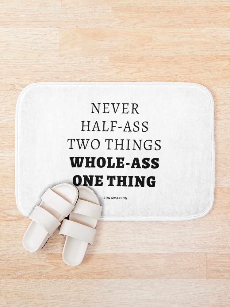 Alternate view of Whole-Ass One Thing Bath Mat