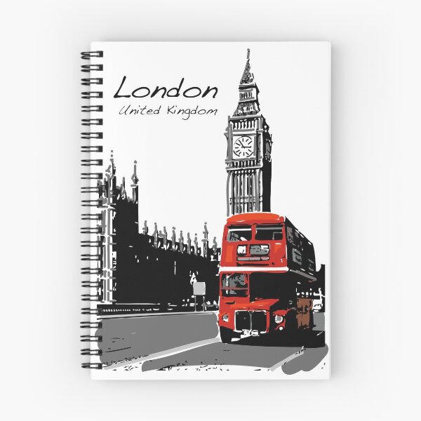 Item preview, Big Ben London Red Double Decker Bus designed and sold by TheJoeyStudio.
