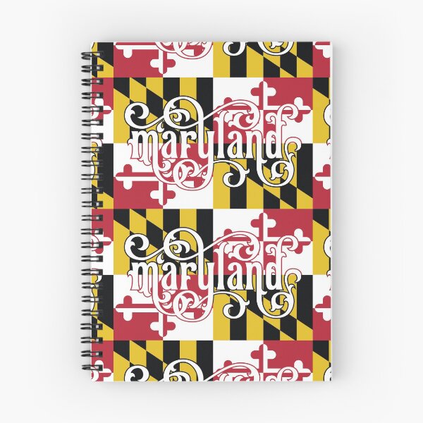 Item preview, Maryland Flag Script designed and sold by polliadesign.