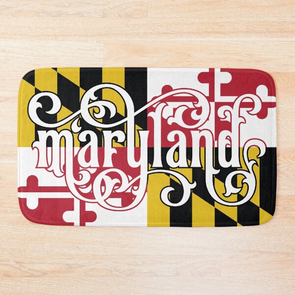 Item preview, Maryland Flag Script designed and sold by polliadesign.