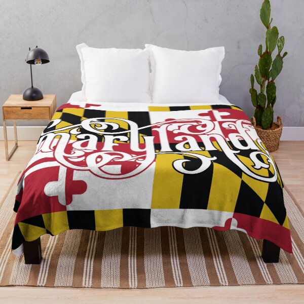 Item preview, Maryland Flag Script designed and sold by polliadesign.