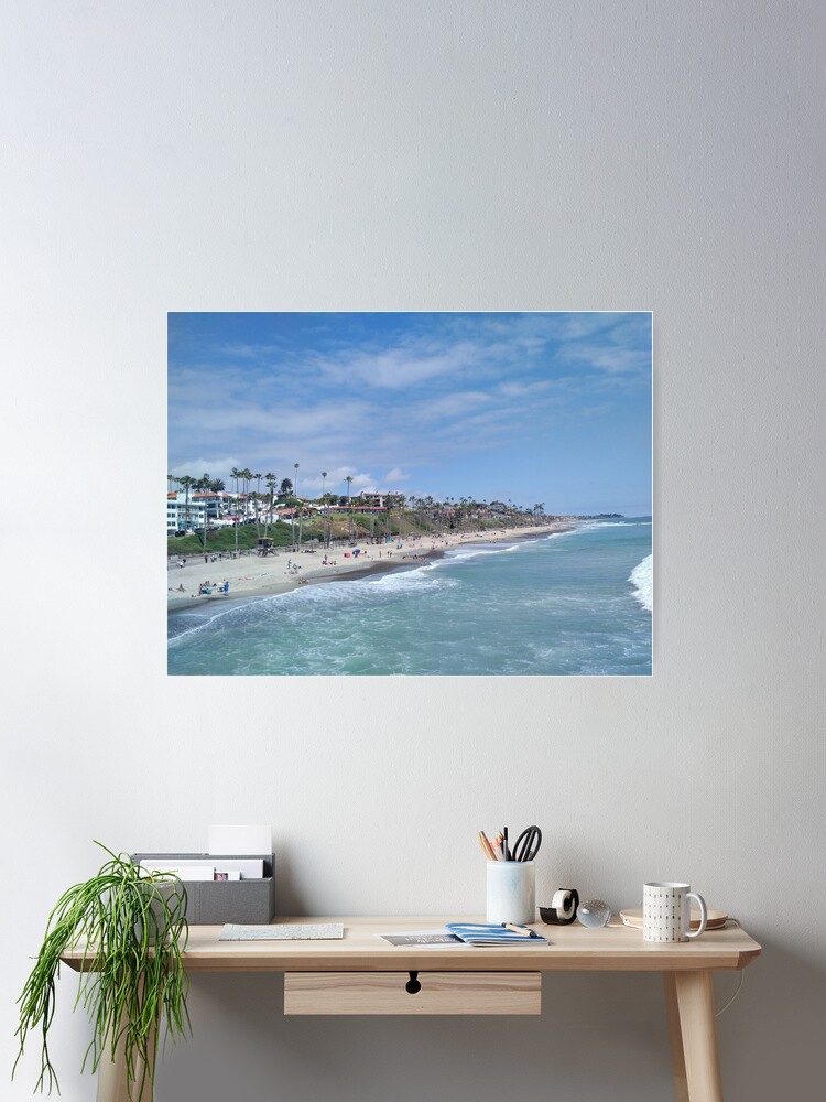 Thumbnail 1 of 3, Poster, San Clemente Beach designed and sold by TalBright.