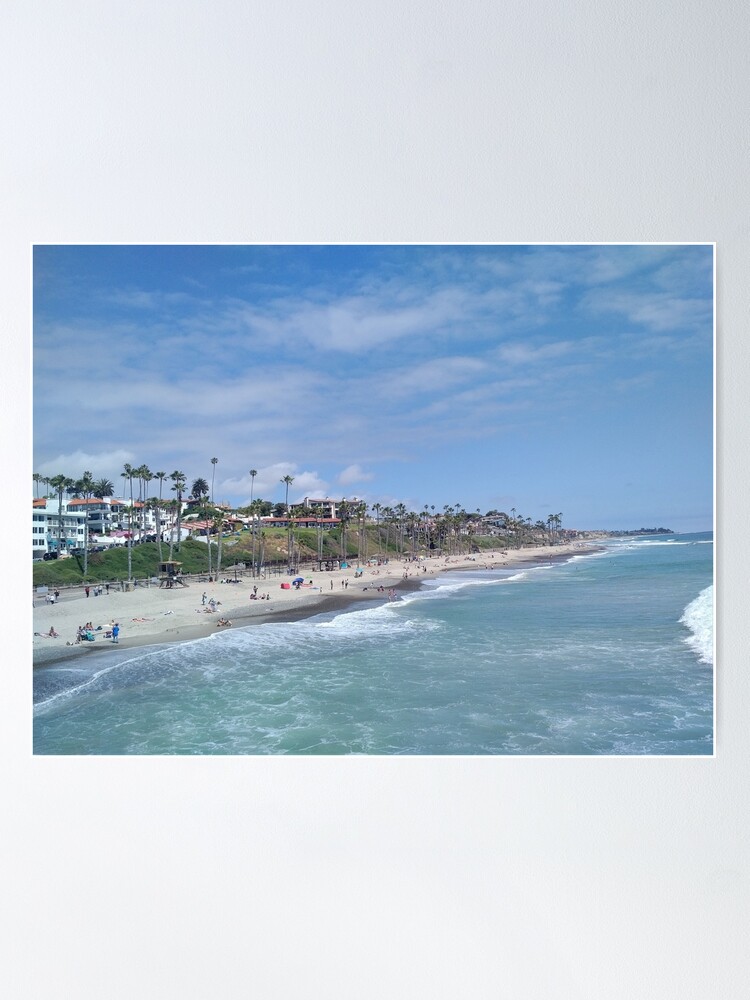 Thumbnail 2 of 3, Poster, San Clemente Beach designed and sold by TalBright.