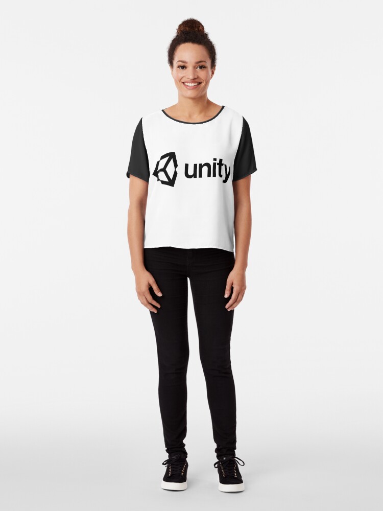 Alternate view of Unity 3D Chiffon Top