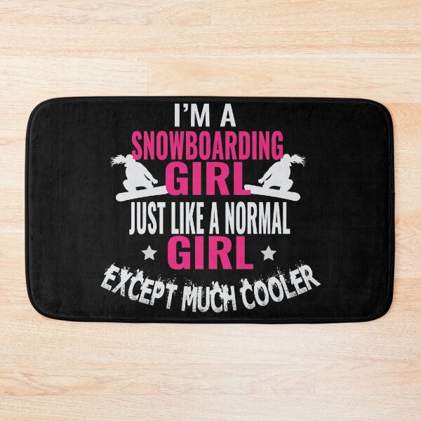 Artikelvorschau, Cool Snowboarding Girl Snowboard Geschenk Snowboarder entworfen und verkauft von tarek25.