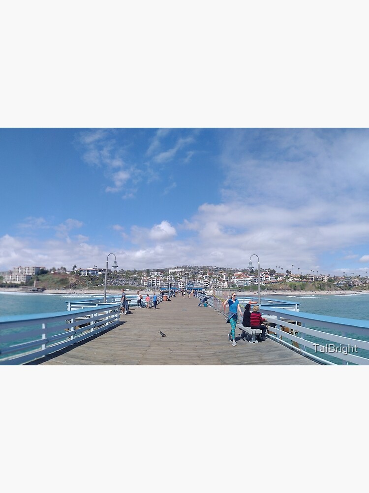 Thumbnail 3 of 3, Poster, San Clemente Pier designed and sold by TalBright.
