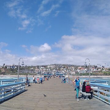 Artwork thumbnail, San Clemente Pier by TalBright