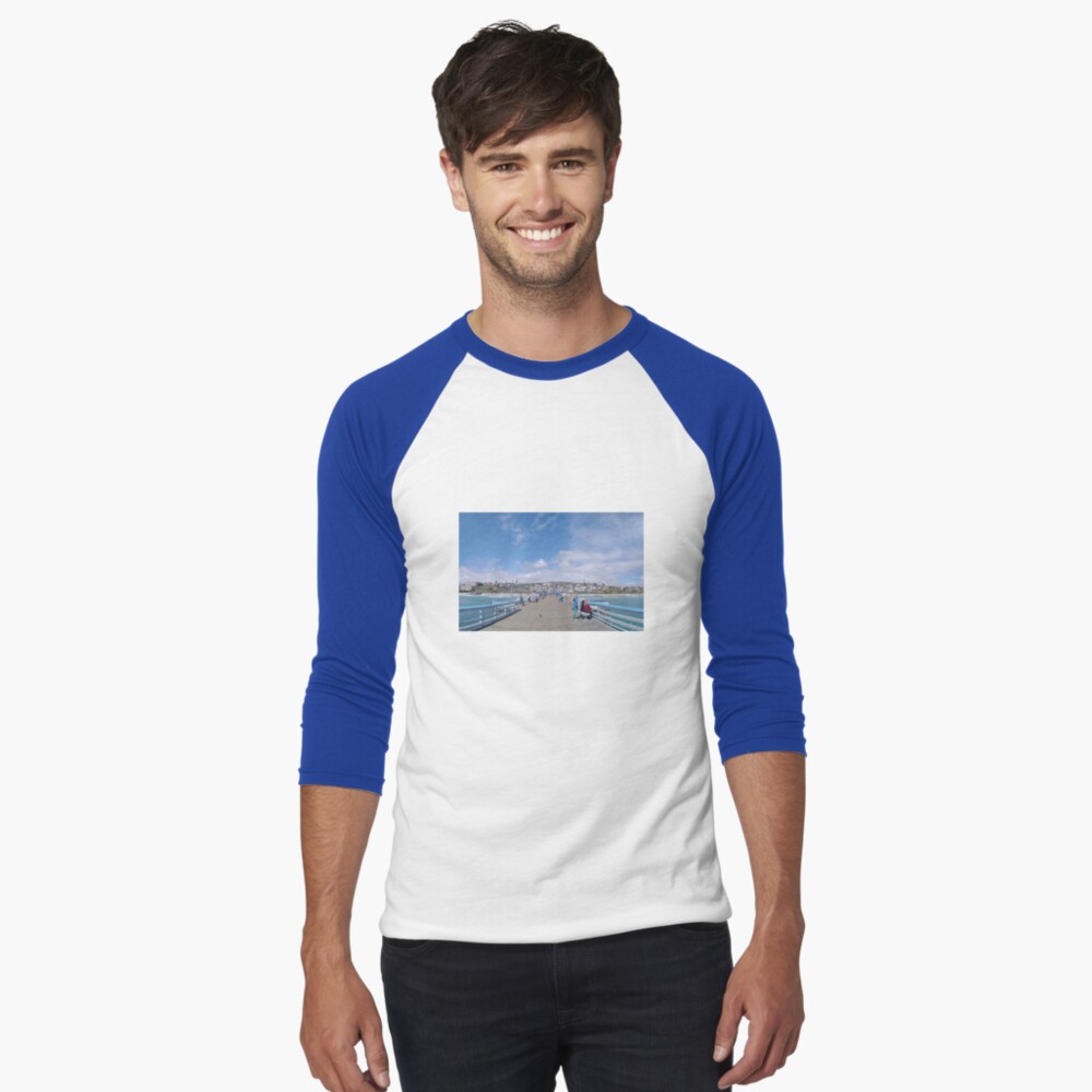 Item preview, Baseball ¾ Sleeve T-Shirt designed and sold by TalBright.