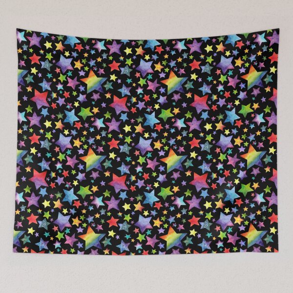 Item preview, Rainbow Stars designed and sold by dragonstarart.