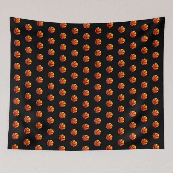 Item preview, Basketball! Let's Play! | Halftone Basketball Design designed and sold by Slam-Dunkan.