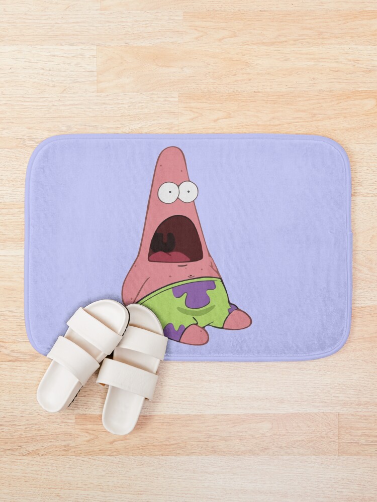 Alternate view of Patrick Surprised Meme Bath Mat