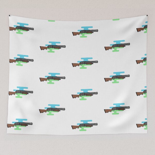 Item preview, Pump Shotgun Illustration designed and sold by Jaz Designs.