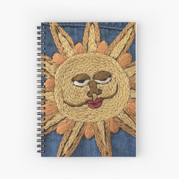 Smiling Sun Spiral Notebook