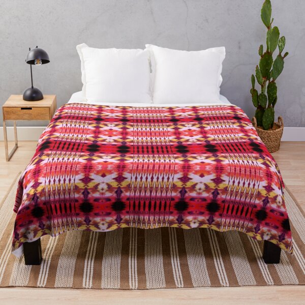 Item preview, Ikat Stripe Ombre' Red designed and sold by Nina May Designs.