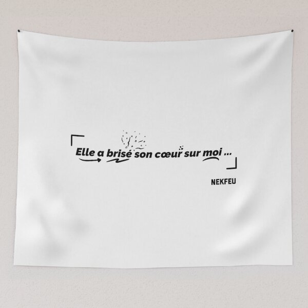 Item preview, Nekfeu - Quote designed and sold by Oni  Zuka.