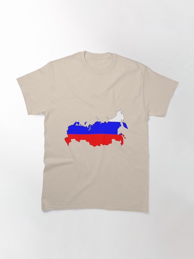 Russia Map with Russian Flag Photographic Print for Sale by Havocgirl