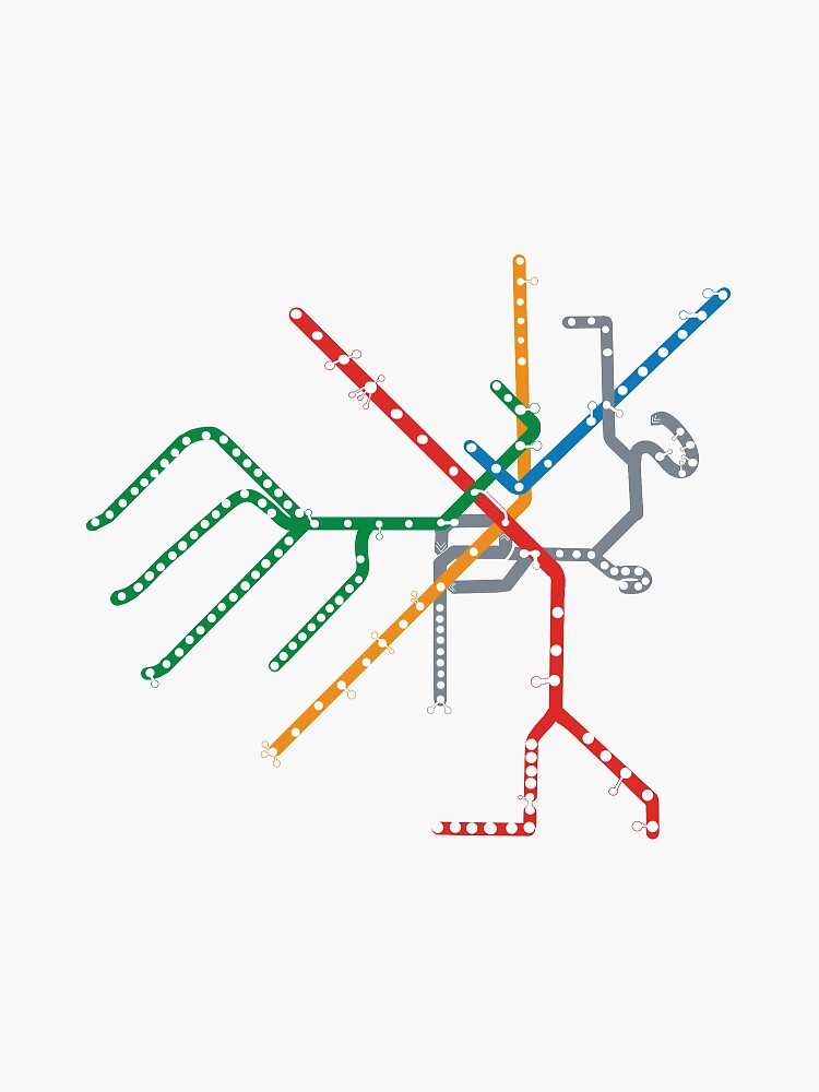 Thumbnail 3 of 3, Sticker, Boston MBTA designed and sold by alexsoo.