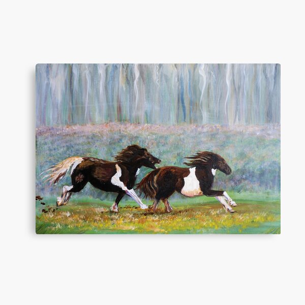 Angry Little Ponies Canvas Print