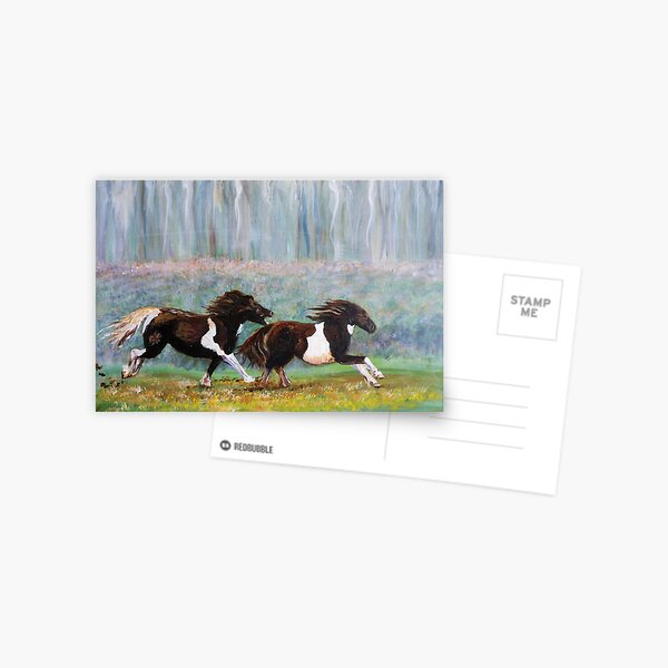 Angry Little Ponies Postcard