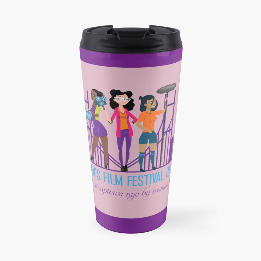Uptown Women's Film Festival of New York Travel Mug