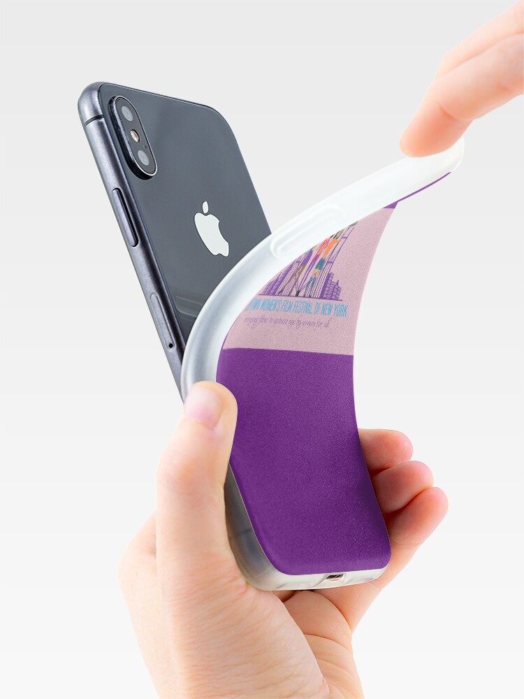 Alternate view of Uptown Women's Film Festival of New York iPhone Case & Cover