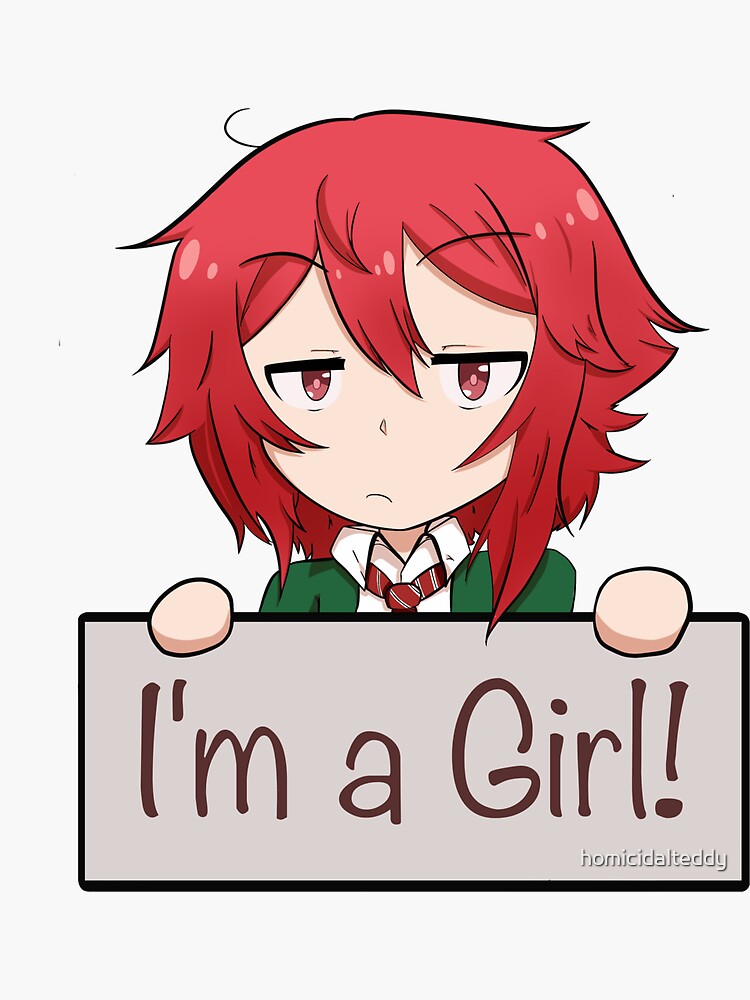 Tomo Chan Wa Onnanoko Sticker for Sale by BSHA-o-RAHA