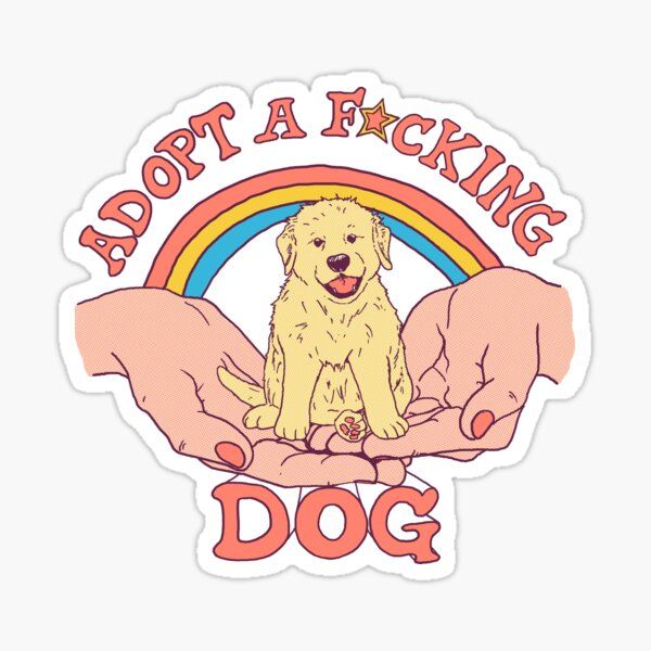 Rescue Dog Stickers for Sale