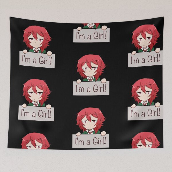 Item preview, I'm A Girl! - Tomo Chan designed and sold by homicidalteddy.