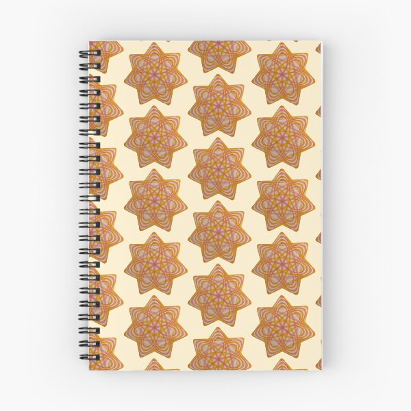 Item preview, Spirograph Orange and Pink Radial Star designed and sold by TravellingAlle.