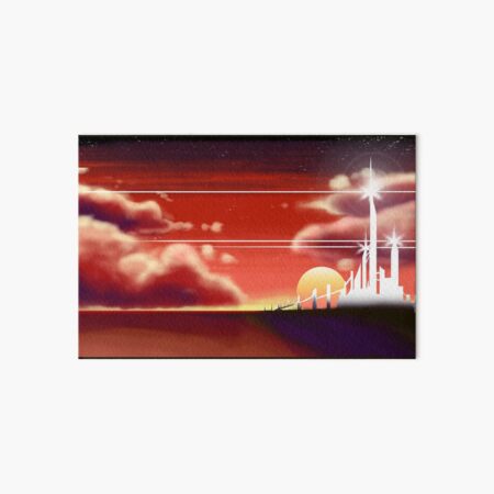 A Silver City Art Board Print