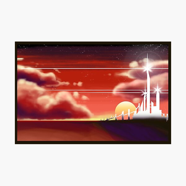 A Silver City Photographic Print