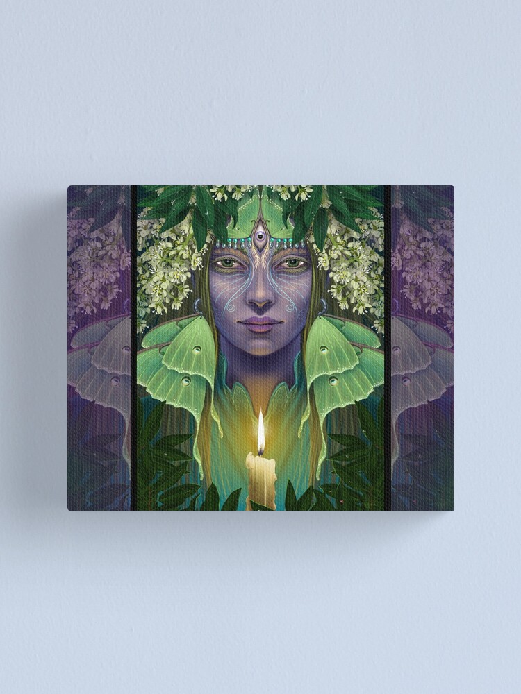 Alternate view of Luna Canvas Print