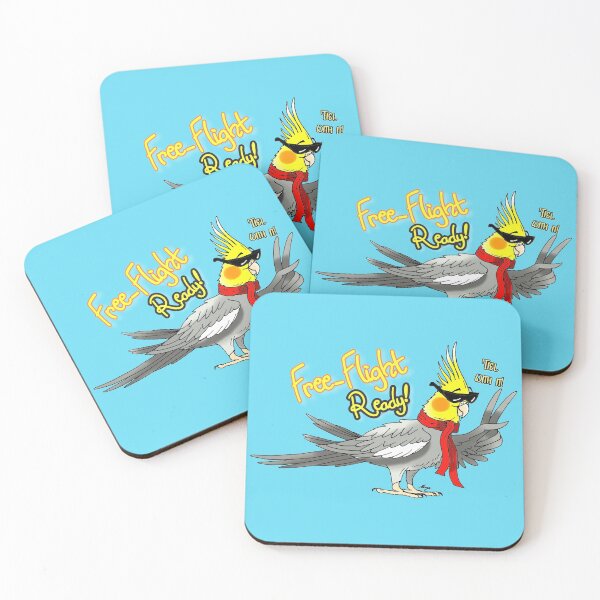 Item preview, Free-Flight Ready Cockatiel designed and sold by Skye Elizabeth  Carroll.