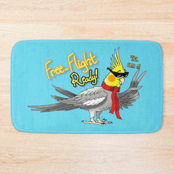 Item preview, Free-Flight Ready Cockatiel designed and sold by Skye Elizabeth  Carroll.