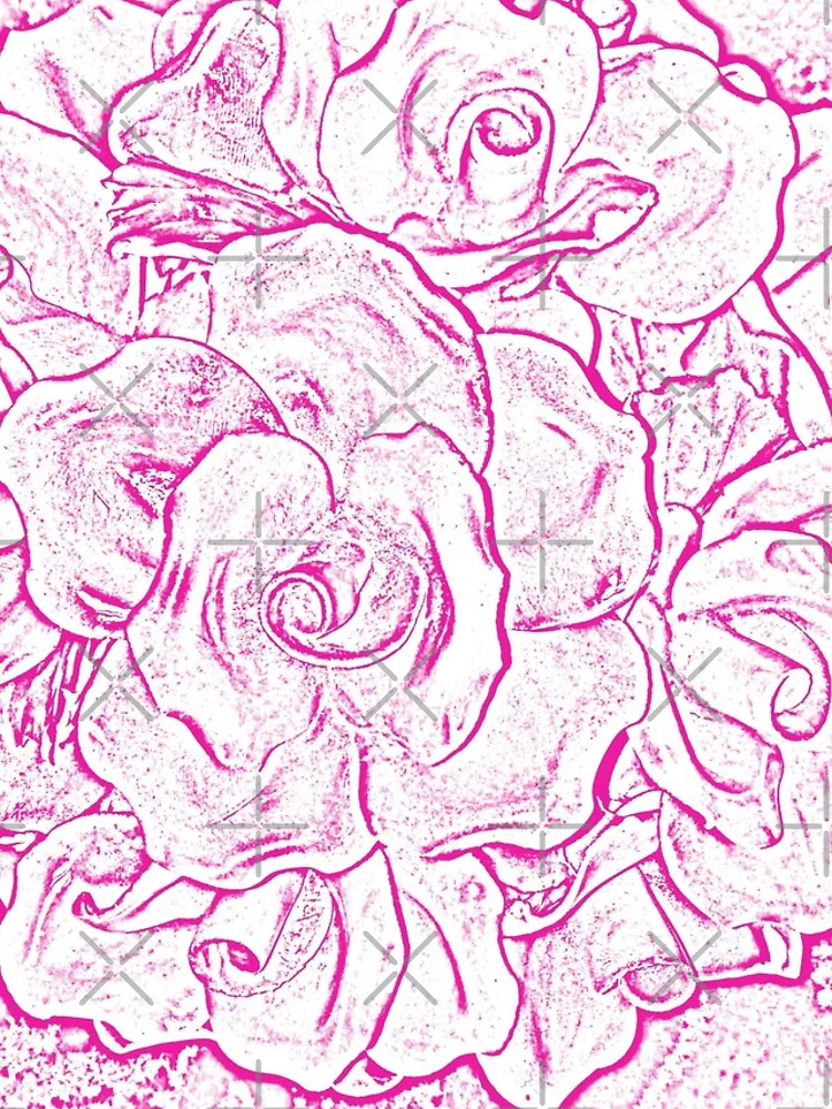 Thumbnail 5 of 5, iPhone Case, French Roses (pink) designed and sold by Ann Kronick.