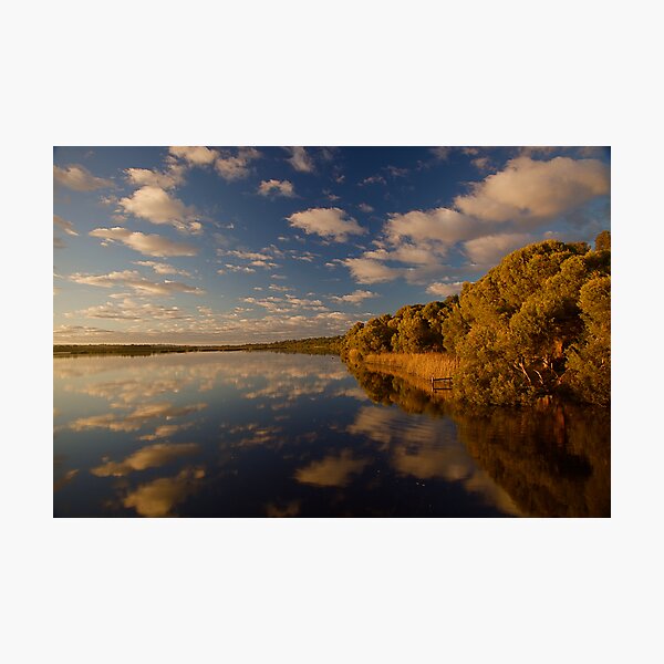 Reflections on the lake Photographic Print