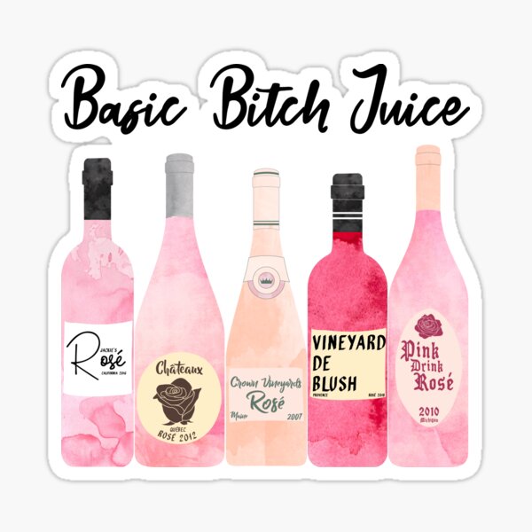 Basic Bitch Juice Sticker