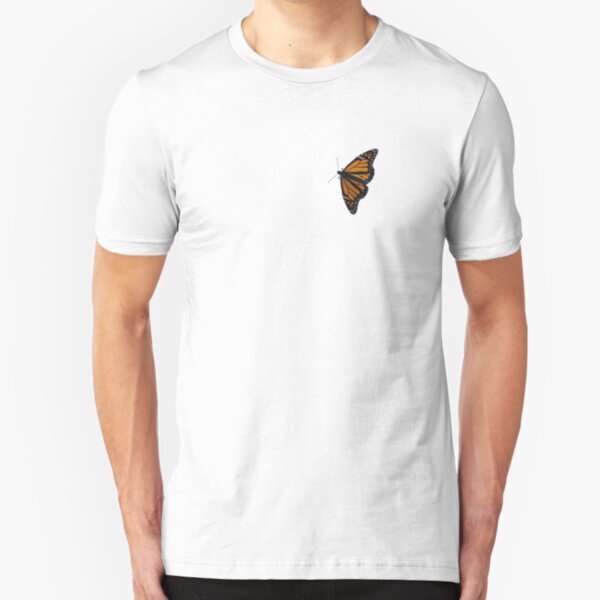 Monarch Butterfly ( small ) Slim Fit T-Shirt
