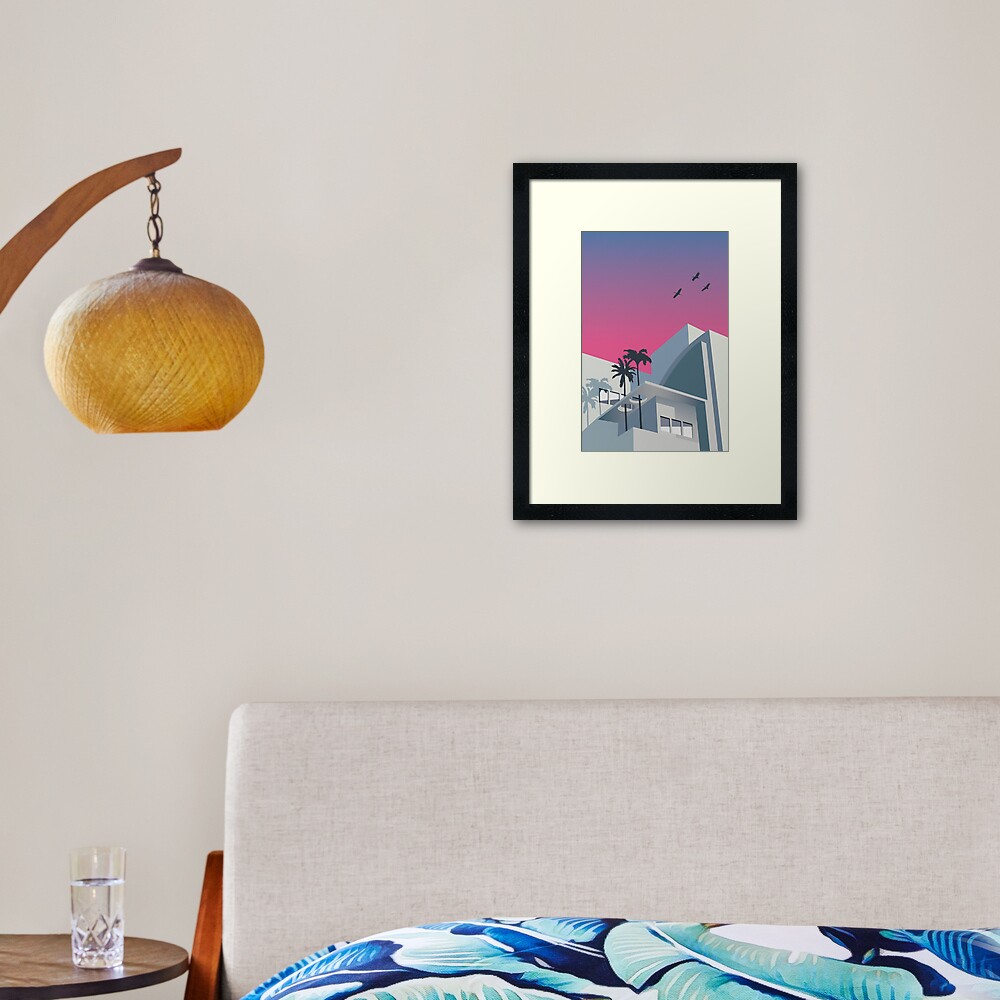 Item preview, Framed Art Print designed and sold by WeeBirdDesign.