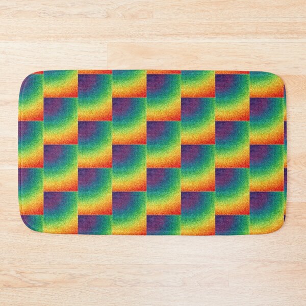 Item preview, Rainbow Shag designed and sold by Pink Pineapple Works.