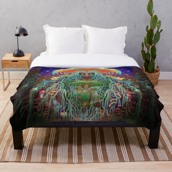 Mycelliana Throw Blanket