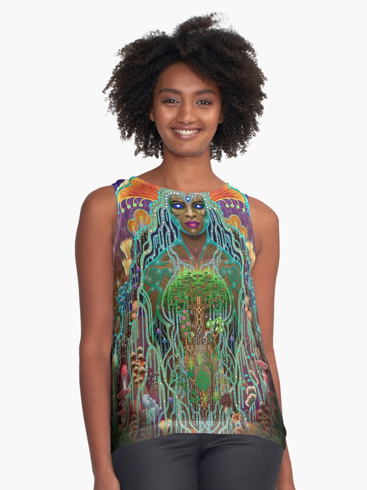 Item preview, Sleeveless Top designed and sold by CrisMcAllister.
