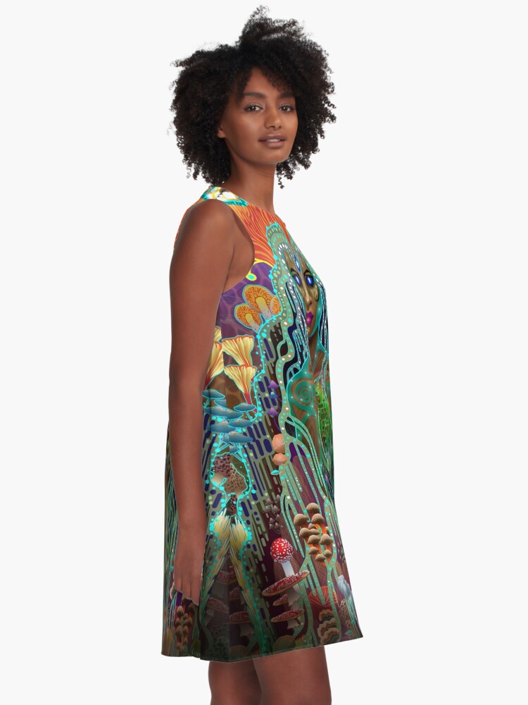 Alternate view of Mycelliana A-Line Dress