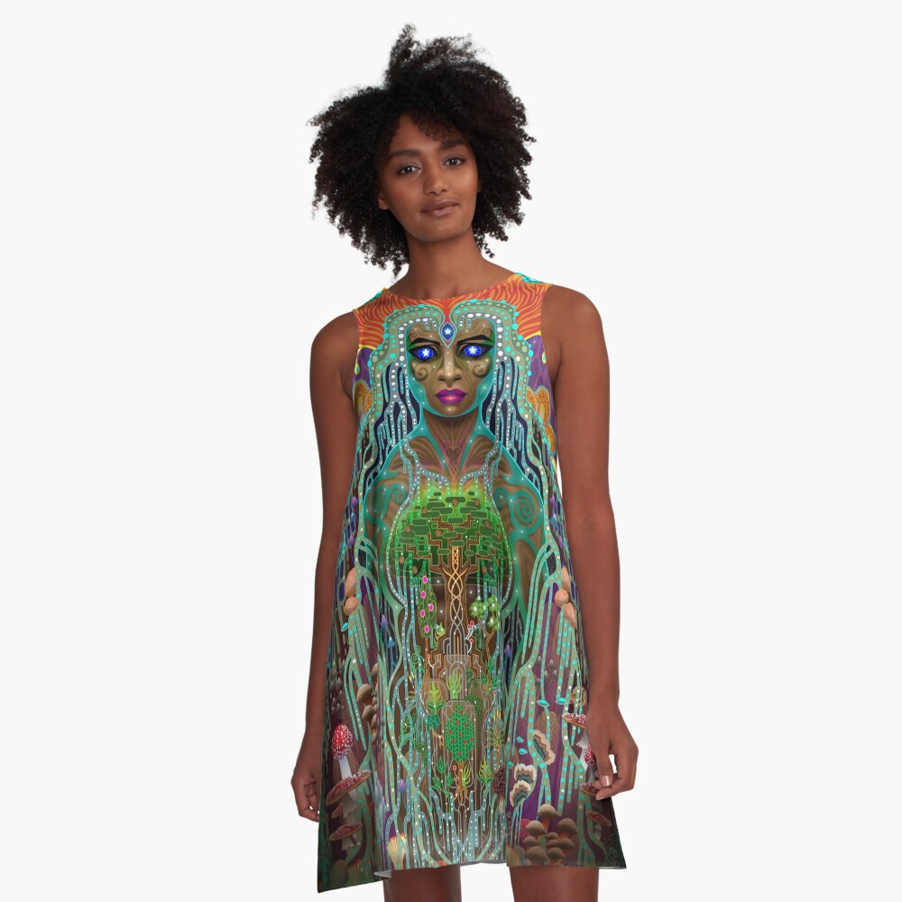 Mycelliana A-Line Dress