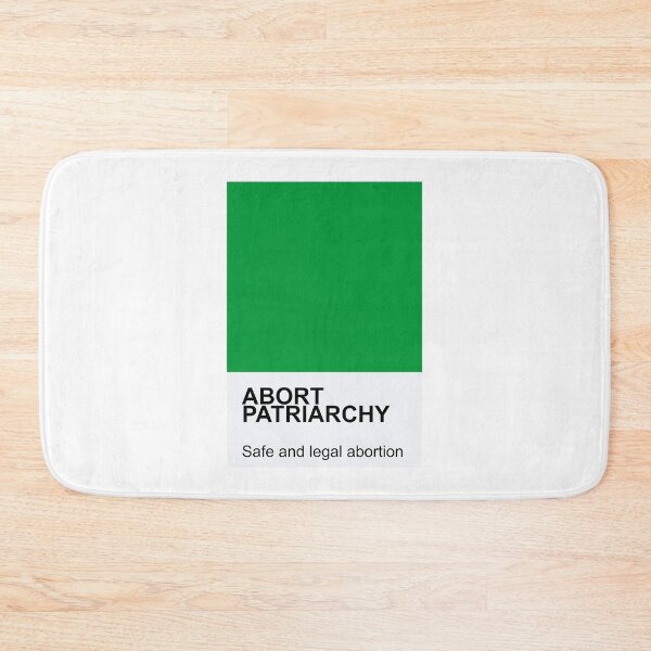 Item preview, ABORT PATRIARCHY FREEDOM FEMINISM PANTONE GREEN METOO designed and sold by femyay.