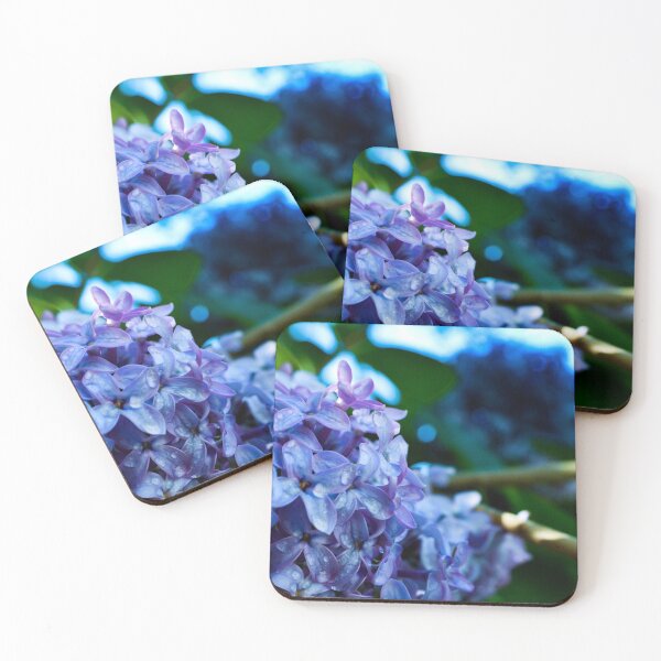 Item preview, Cool Toned Dewy Lilacs designed and sold by ElegantTangent.