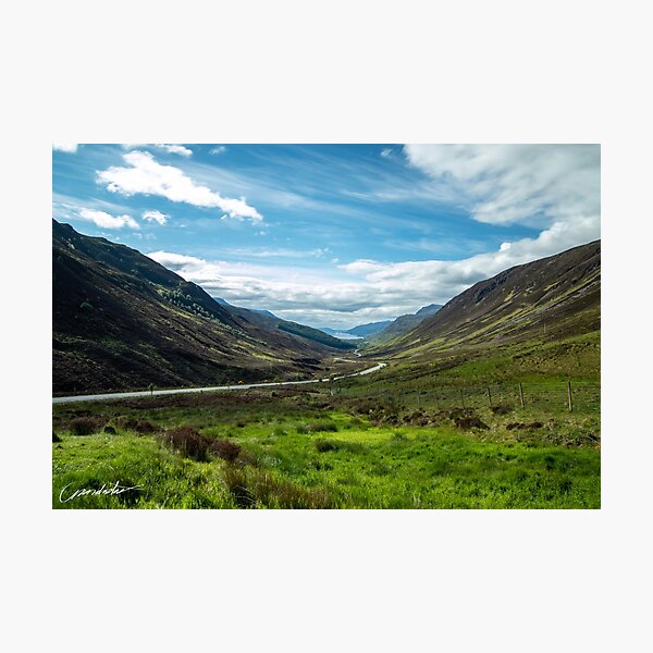 Item preview, The Pass on The Way to Applecross designed and sold by Christopher Manalastas.