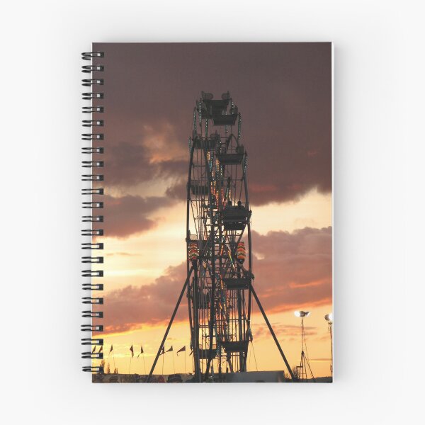 Item preview, Ferris Wheel at the Local Carnival, Fair, Summertime Country Living, carnival rides designed and sold by LCAppling.
